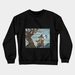 Tree Witch Crewneck Sweatshirt